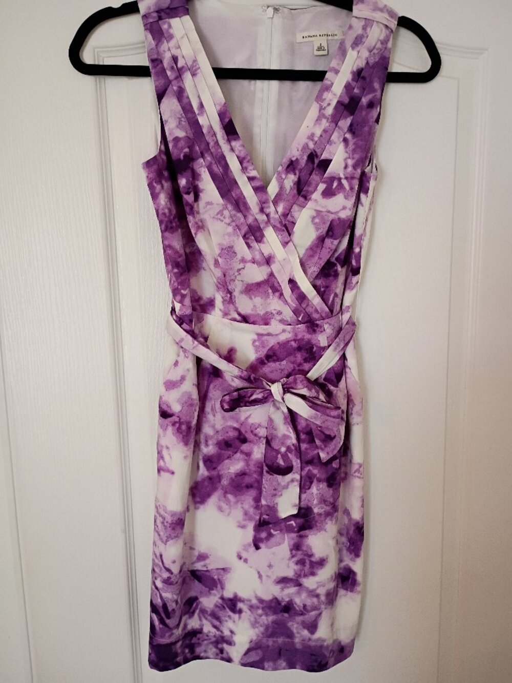 Banana Republic Purple Flower Mini Dress